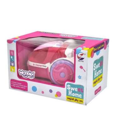 WOOPIE Odkurzacz dla Dzieci z Funkcją Wciągania Różowy