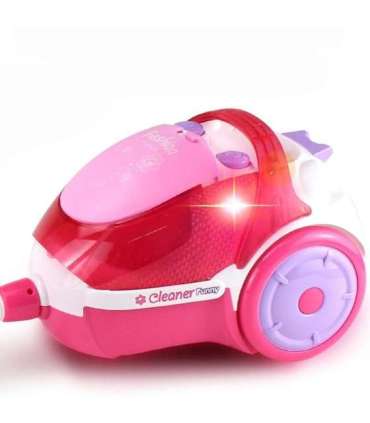 WOOPIE Odkurzacz dla Dzieci z Funkcją Wciągania Różowy