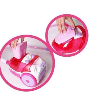 WOOPIE Odkurzacz dla Dzieci z Funkcją Wciągania Różowy