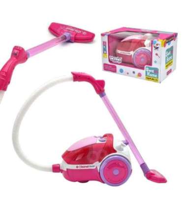 WOOPIE Odkurzacz dla Dzieci z Funkcją Wciągania Różowy