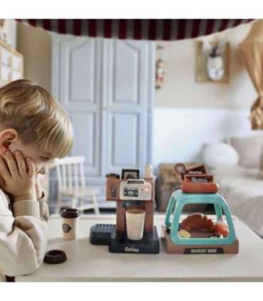 WOOPIE Zestaw Kawiarnia Ekspres do Kawy  + Witryna na Ciastka