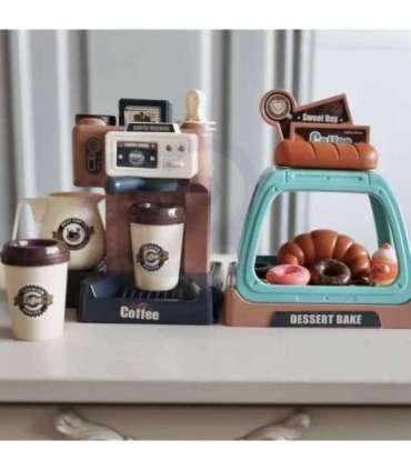 WOOPIE Zestaw Kawiarnia Ekspres do Kawy  + Witryna na Ciastka