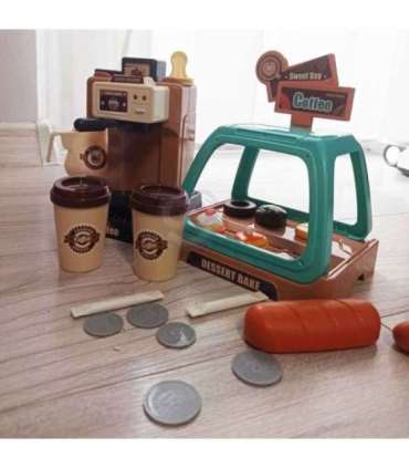 WOOPIE Zestaw Kawiarnia Ekspres do Kawy  + Witryna na Ciastka