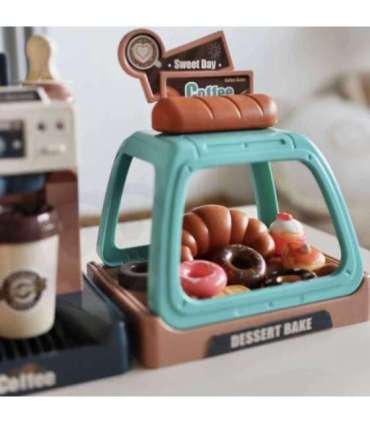 WOOPIE Zestaw Kawiarnia Ekspres do Kawy  + Witryna na Ciastka