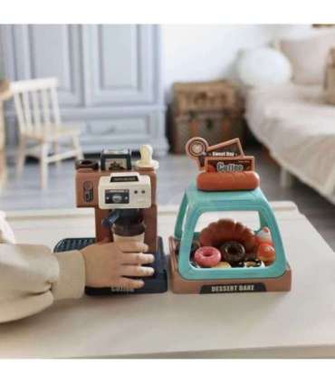 WOOPIE Zestaw Kawiarnia Ekspres do Kawy  + Witryna na Ciastka