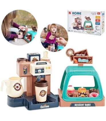 WOOPIE Zestaw Kawiarnia Ekspres do Kawy  + Witryna na Ciastka