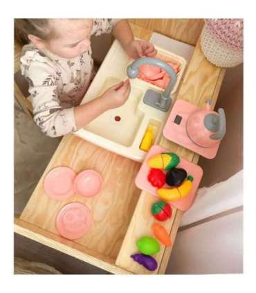 WOOPIE Zlewozmywak 2w1 Kuchnia Kran z Wodą