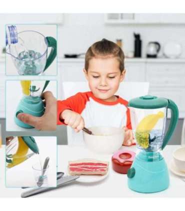 WOOPIE Zestaw AGD 3w1 Ekspres Mikser Blender Efekty Dźwiękowe Świetlne