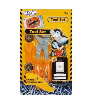 WOOPIE Zestaw Narzędzi Małego Majsterkowicza Szczypce Nastawne