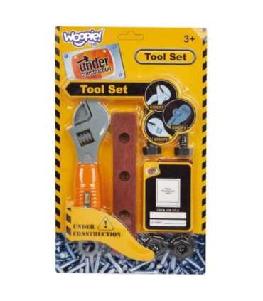 WOOPIE Zestaw Narzędzi Małego Majsterkowicza Klucz Nastawny