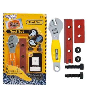 WOOPIE Zestaw Narzędzi Małego Majsterkowicza Klucz Nastawny