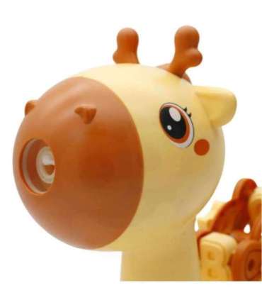 WOOPIE Pchacz Żyrafka 2w1 Maszyna do Robienia Baniek Mydlanych dla Dzieci