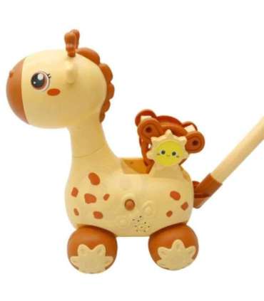 WOOPIE Pchacz Żyrafka 2w1 Maszyna do Robienia Baniek Mydlanych dla Dzieci