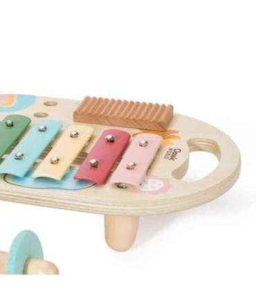 CLASSIC WORLD Zestaw Instrumenty Muzyczne dla Dzieci Cymbałki Bębenek Grzechotka  5 el.