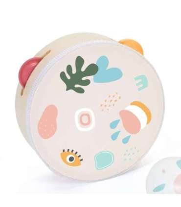 CLASSIC WORLD Zestaw Instrumenty Muzyczne dla Dzieci Cymbałki Bębenek Grzechotka  5 el.