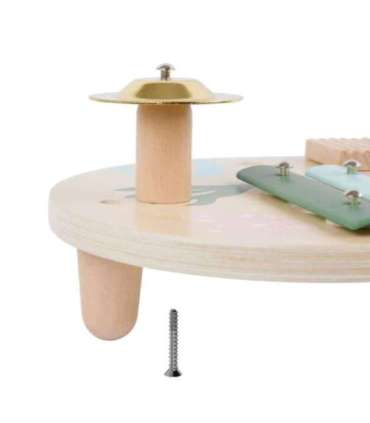 CLASSIC WORLD Zestaw Instrumenty Muzyczne dla Dzieci Cymbałki Bębenek Grzechotka  5 el.