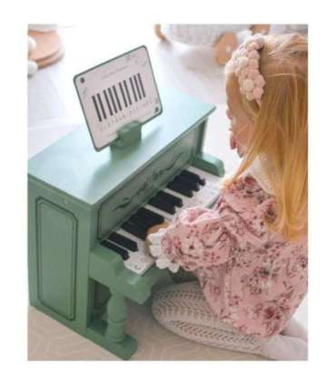 CLASSIC WORLD Pianinko Vintage + Książeczka do Nauki