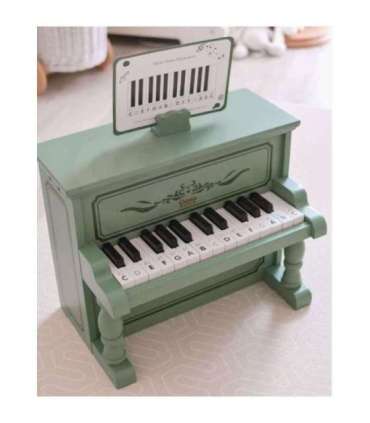 CLASSIC WORLD Pianinko Vintage + Książeczka do Nauki