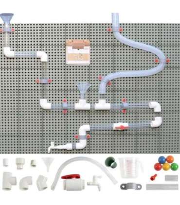 MASTERKIDZ torude süsteem tahvlile STEM, 84 osa, veega kuulirada