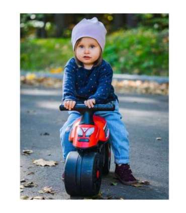 FALK Jeździk Racing Czerwony Szerokie Koła 1+