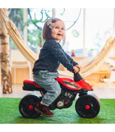 FALK Jeździk Racing Czerwony Szerokie Koła 1+