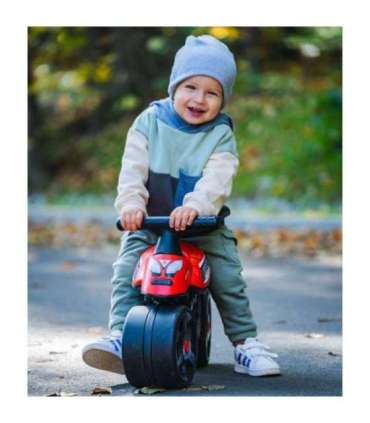 FALK Jeździk Racing Czerwony Szerokie Koła 1+