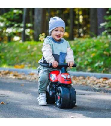 FALK Jeździk Racing Czerwony Szerokie Koła 1+