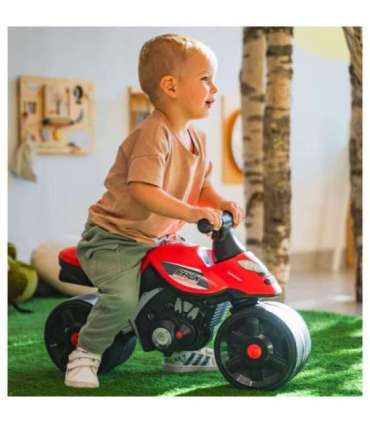 FALK Jeździk Racing Czerwony Szerokie Koła 1+