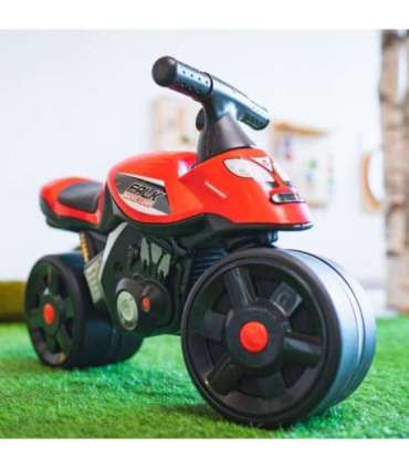 FALK Jeździk Racing Czerwony Szerokie Koła 1+