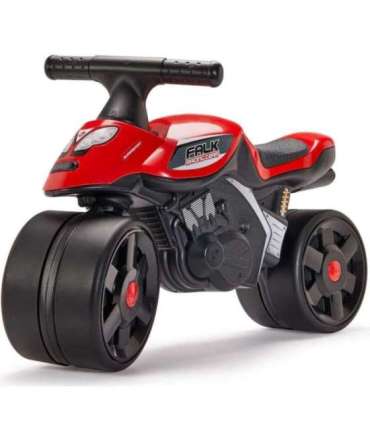 FALK Jeździk Racing Czerwony Szerokie Koła 1+