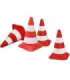 BIG Pachołki drogowe Zestaw 4 pachołków