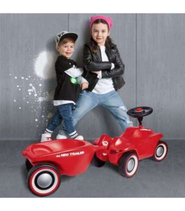 BIG Przyczepka do jeździka Bobby Car Neo czerwona