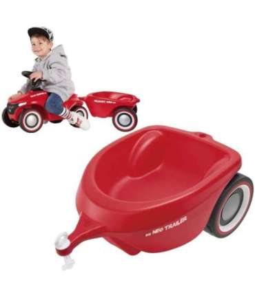 BIG Przyczepka do jeździka Bobby Car Neo czerwona