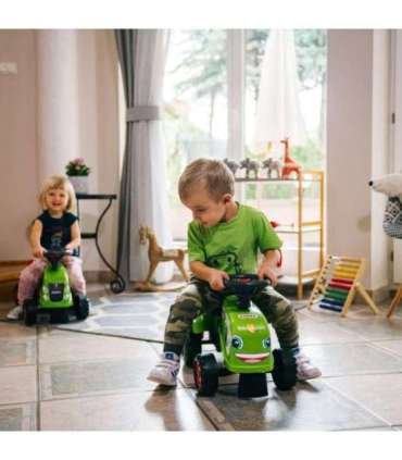 FALK Traktorek Baby Claas Zielony z Przyczepką + akc. od 1 roku