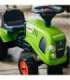 FALK Traktorek Baby Claas Zielony z Przyczepką + akc. od 1 roku