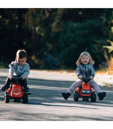 FALK Traktorek Kubota Pomarańczowy z Przyczepką + akc. od 1 roku
