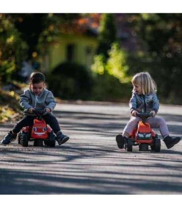 FALK Traktorek Kubota Pomarańczowy z Przyczepką + akc. od 1 roku