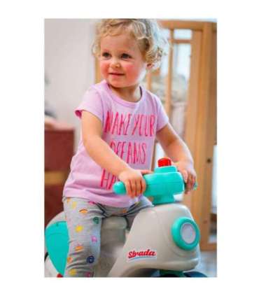 FALK  Jeździk Scooter Strada Retro Ciche Opony od 1 Roku