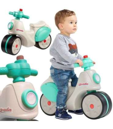 FALK  Jeździk Scooter Strada Retro Ciche Opony od 1 Roku