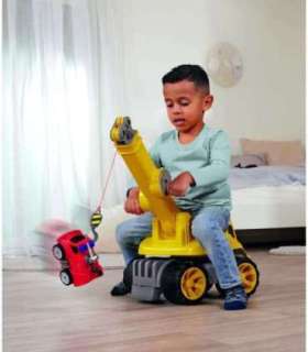 BIG Jeździk Dźwig Maxi Crane