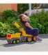 BIG Przyczepka Do Jeździków Power Worker Maxi Ruchoma Platforma