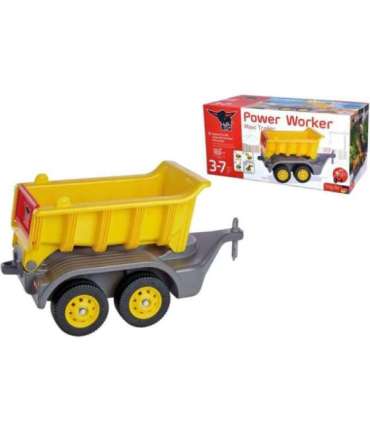 BIG Przyczepka Do Jeździków Power Worker Maxi Ruchoma Platforma