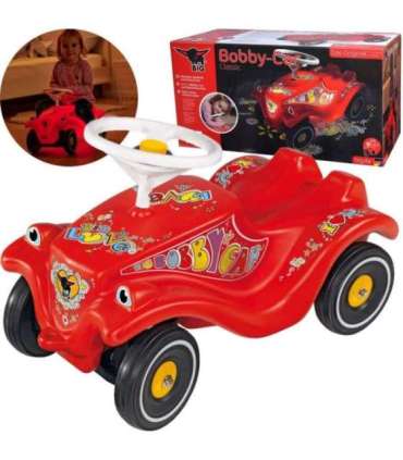 BIG Jeździk Bobby Car Classic z Klaksonem Świecący