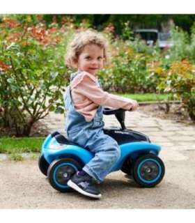 BIG Jeździk Next Blue Bobby Car z Klaksonem i Światłami