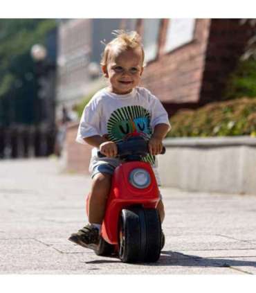 FALK  Jeździk Scooter Strada Scooter Czerwony Ciche Opony od 1 Roku