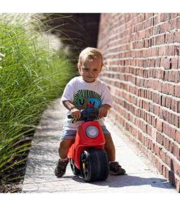 FALK  Jeździk Scooter Strada Scooter Czerwony Ciche Opony od 1 Roku