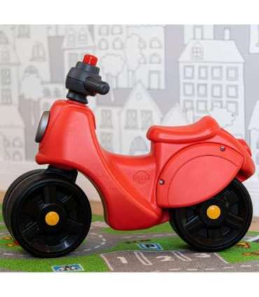 FALK  Jeździk Scooter Strada Scooter Czerwony Ciche Opony od 1 Roku
