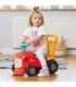 FALK Maurice Traktorek Jeździk Czerwony Pchacz Odpychacz Schowek od 1 roku