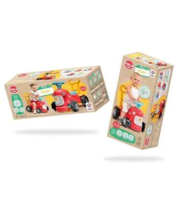 FALK Maurice Traktorek Jeździk Czerwony Pchacz Odpychacz Schowek od 1 roku