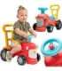 FALK Maurice Traktorek Jeździk Czerwony Pchacz Odpychacz Schowek od 1 roku